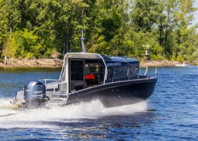 Barca aluminiu Vboats Voyager 800 Cabin