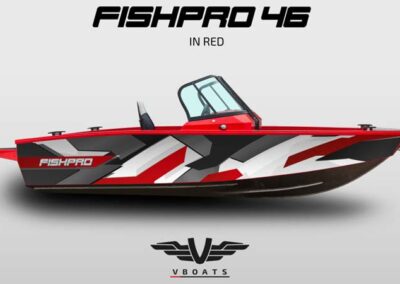 Vboats FishPro X3 Rosu