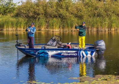 Barca aluminiu pescuit Vboats FishPro X5