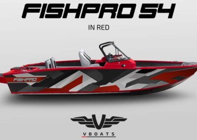 Vboats FishPro X7 Rosu