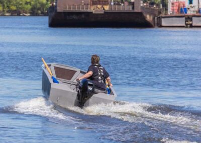 Barca aluminiu VBoats Volzhanka 42